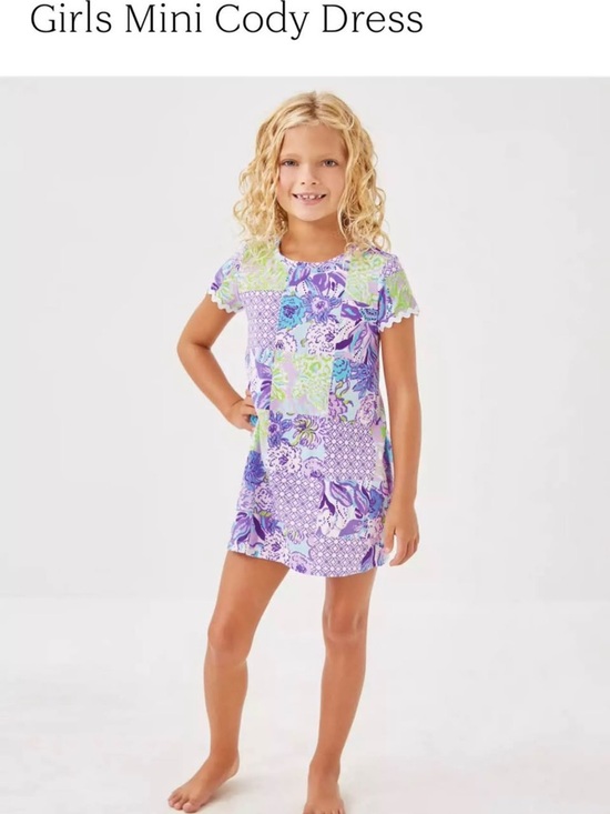 Lilly Pulitzer Other - Lilly Pulitzer Cody Swing Dress in Purple & Green Floral